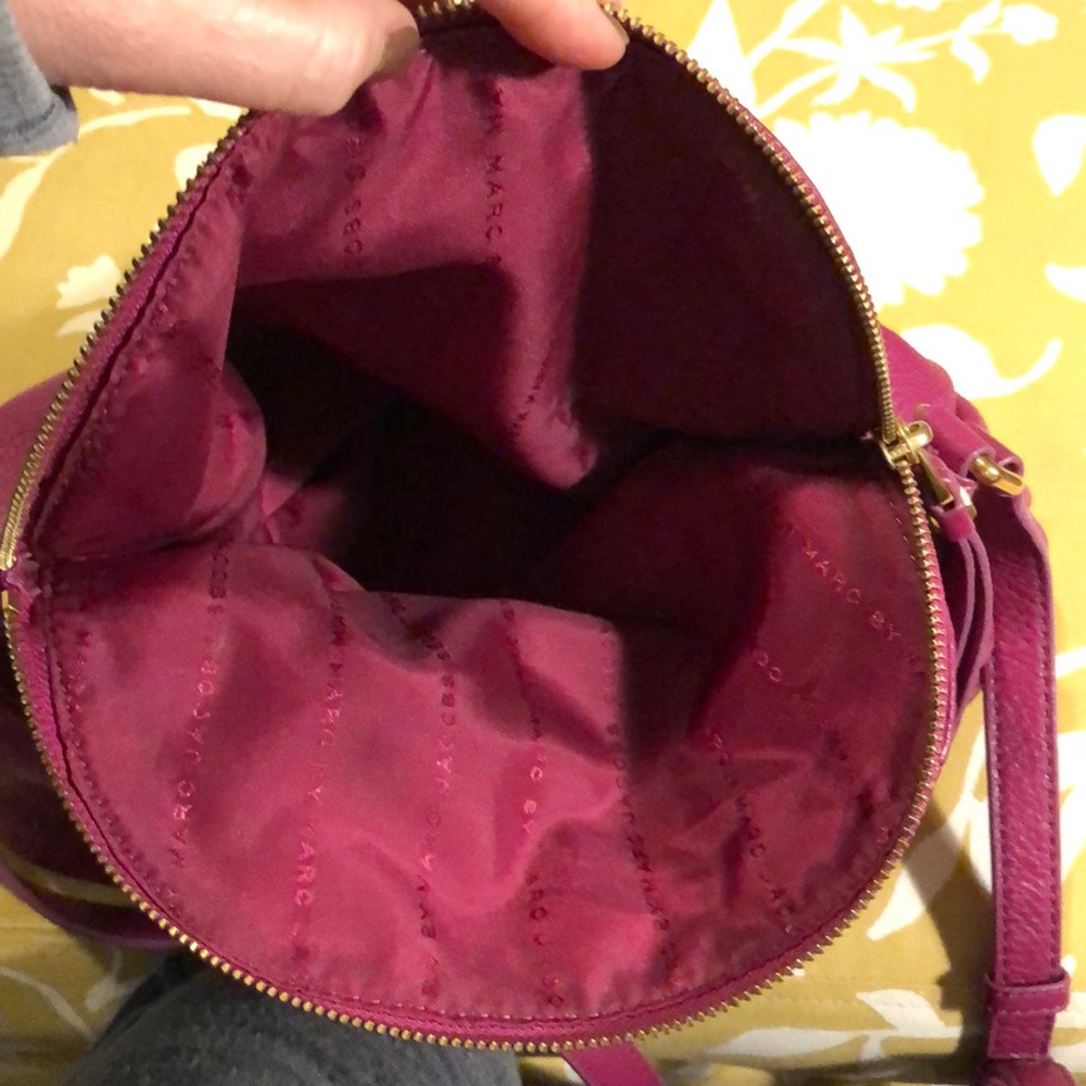 Marc By Marc Jacobs Raspberry Cross Body Bag - image 5